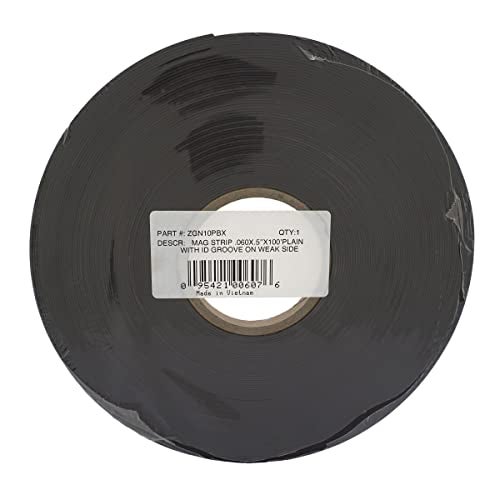 Master Magnetics Flexible Magnet Strip - One-Sided Magnetic Strip, Cuttable Magnet, 0.5" Wide, 0.06" Thick, 100 Feet, ZGN10PBX - Image 2