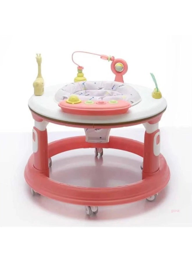 Baby walker with interactive toys comfortable and safe design ideal for indoor movement - Image 3