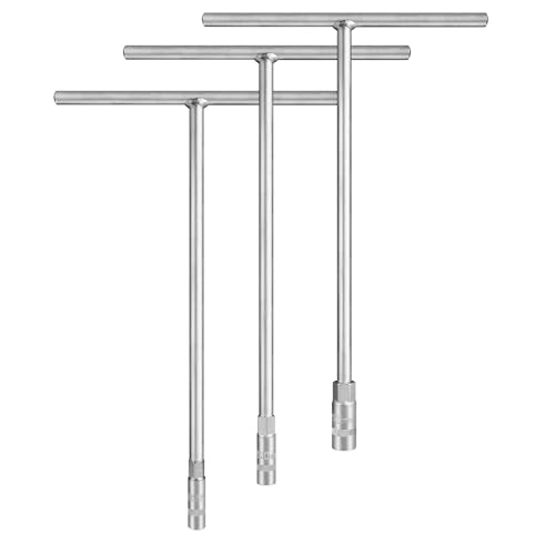 zozoa T - Handle Socket Set, Metric T Handle Wrench Set,3 Pieces(8mm, 10mm, 12mm),Cr-V Steel,6- Point,For Car Motorcycle Dirt Bike Repair - Image 1