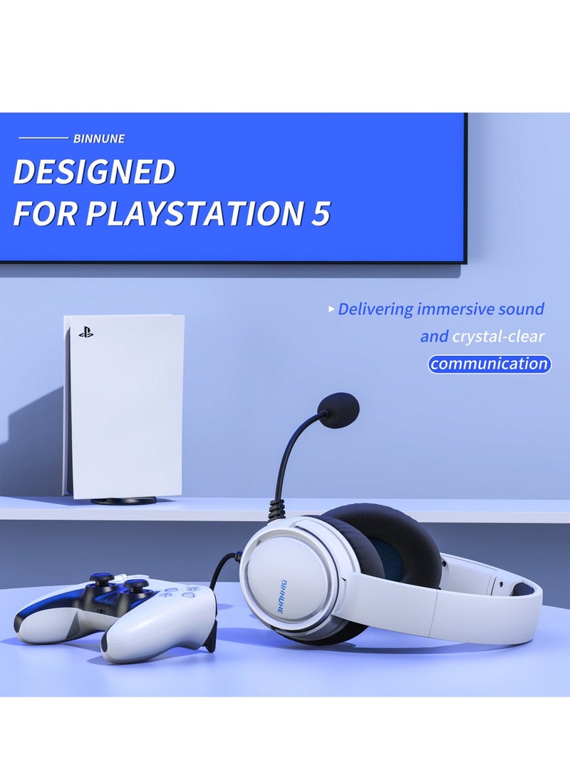 BINNUNE BG02 Wired Gaming Headset with Mic Gaming Headphones with Microphone - Image 3