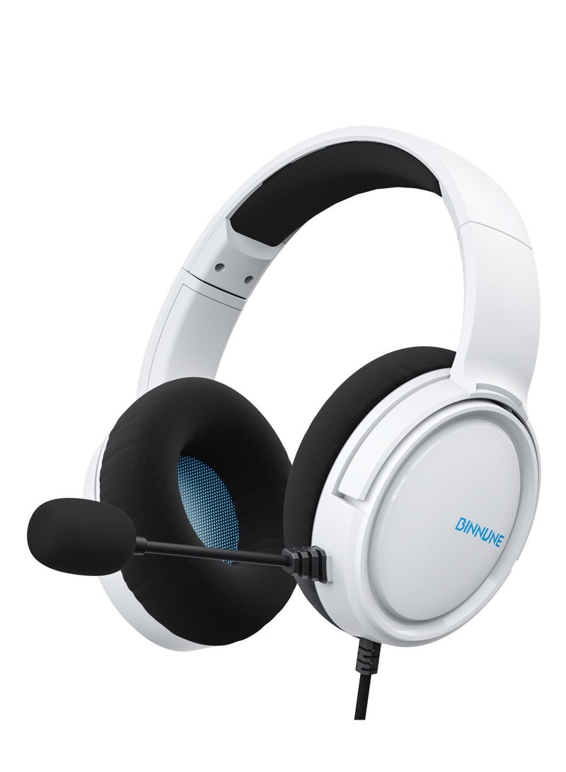 BINNUNE BG02 Wired Gaming Headset with Mic Gaming Headphones with Microphone - Image 1
