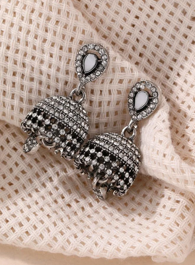 تايك تو أقراط جهوكا بشكل جرس مزينة بشراشيب