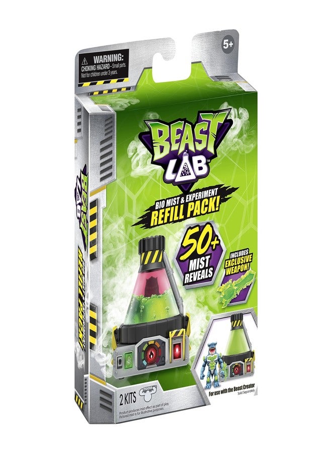 Beast lab Bio Mist and Experiment Refill Pack. Includes 2 Experiments, an Exclusive Weapon and 50+ Bio Mist Reveals to Repeat The Experience Again and Again - Image 1
