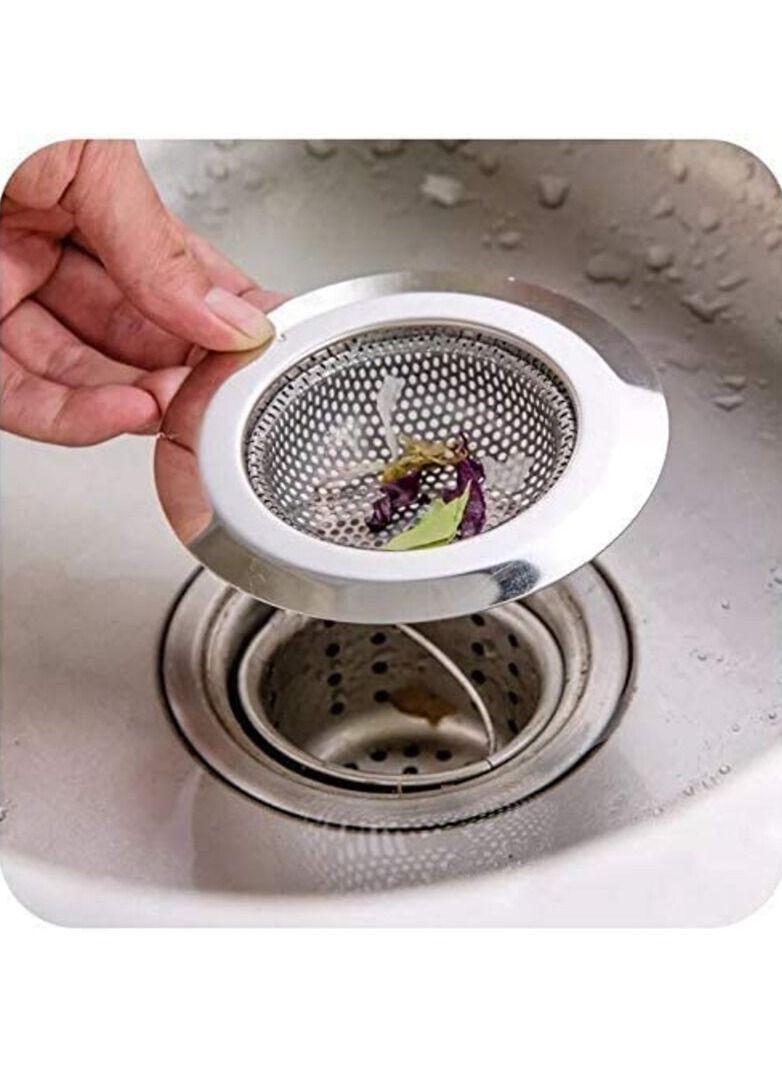 Stainless Steel Kitchen Sink Strainer Pack of 3  - Image 3