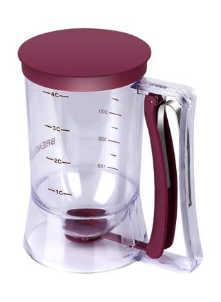 Pancake Batter Dispenser - Kitchen Must Have Tool for Perfect Pancakes, Cupcake, Waffle, Muffin Mix, Cake  Crepe - Easy Pour Baking Supplies for Griddle - Pancake Maker with Measuring Label - pzsku/ZACB410692FC40E3F03D0Z/45/1750057151/947011aa-e237-42fd-b15b-97024a79c10a