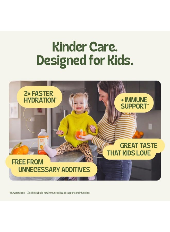 Kinderlyte KinderFarms Electrolyte Solution for Kids and Adults - Hydration Drink, Tropical Punch, (33.8 fl oz, 6 Pack), No Artificial Sweeteners or Flavors, No Synthetic Dyes, Vegan, Non-GMO, Gluten-Free - Image 3