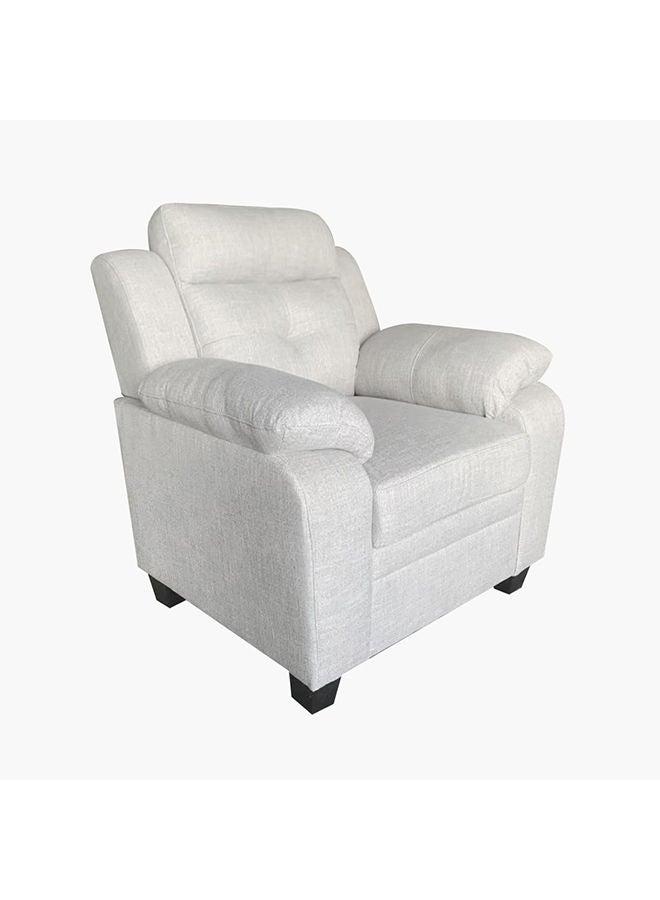 هوم بوكس كنبة قماشية بمقعد واحد من أتلانتا، مقاس 87x100x96 سم، رمادي - Image 3