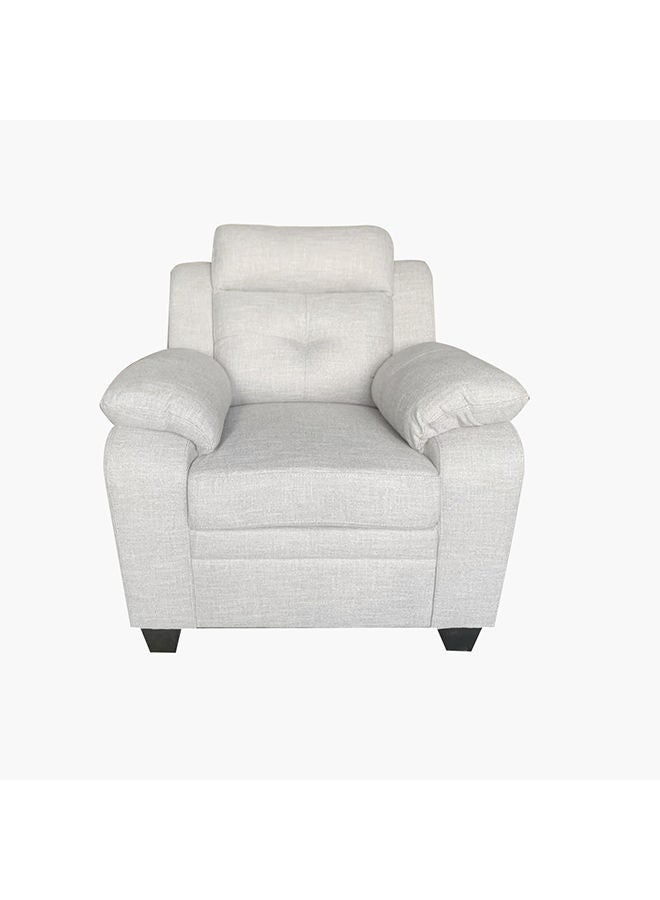 هوم بوكس كنبة قماشية بمقعد واحد من أتلانتا، مقاس 87x100x96 سم، رمادي - Image 2