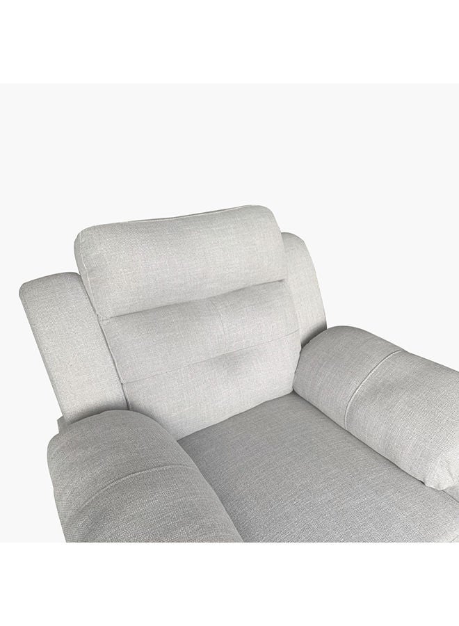 هوم بوكس كنبة قماشية بمقعد واحد من أتلانتا، مقاس 87x100x96 سم، رمادي - Image 5