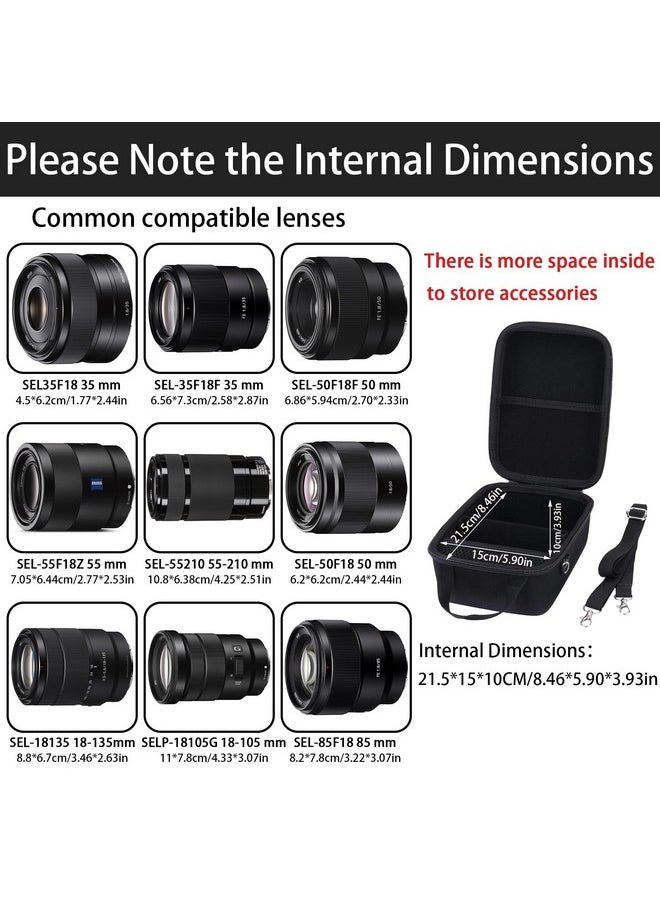 Aenllosi - Hard Carrying Case Compatible With Sony Alpha A6000 / A6300 / A6400 / A6500 / A6600/A6700 Mirrorless Digital Camera (Case Only) - Image 1