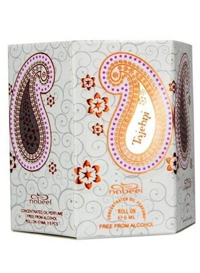 نبيل تاجيني - عطر زيت دوار خالي من الكحول 6 مل - Image 3