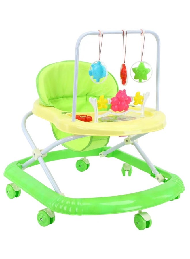 Baby Love Baby Walker with Toys & Music Green 33-607-2G - Image 3