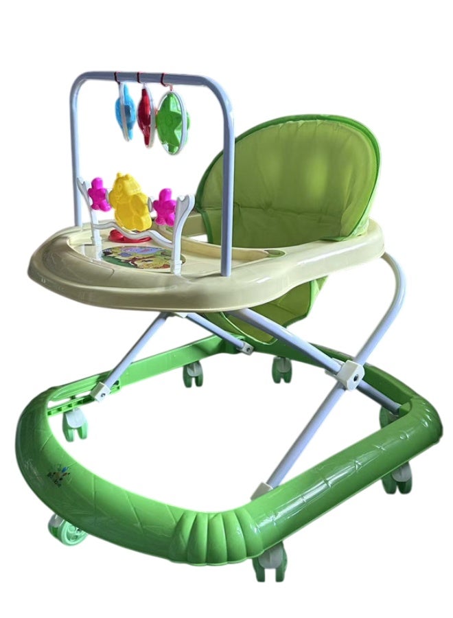 Baby Love Baby Walker with Toys & Music Green 33-607-2G - Image 1
