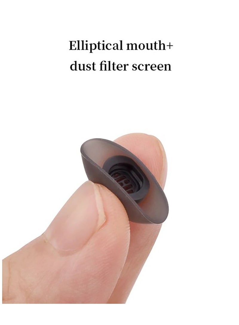 Replacement Ear Caps Cover Compatible with Huawei Freebuds 6i/5i/4i Eartips, Soft Silicone Ear Tips Earbuds Cushions Tip Covers,3 Sizes 3 Pairs  - Image 3