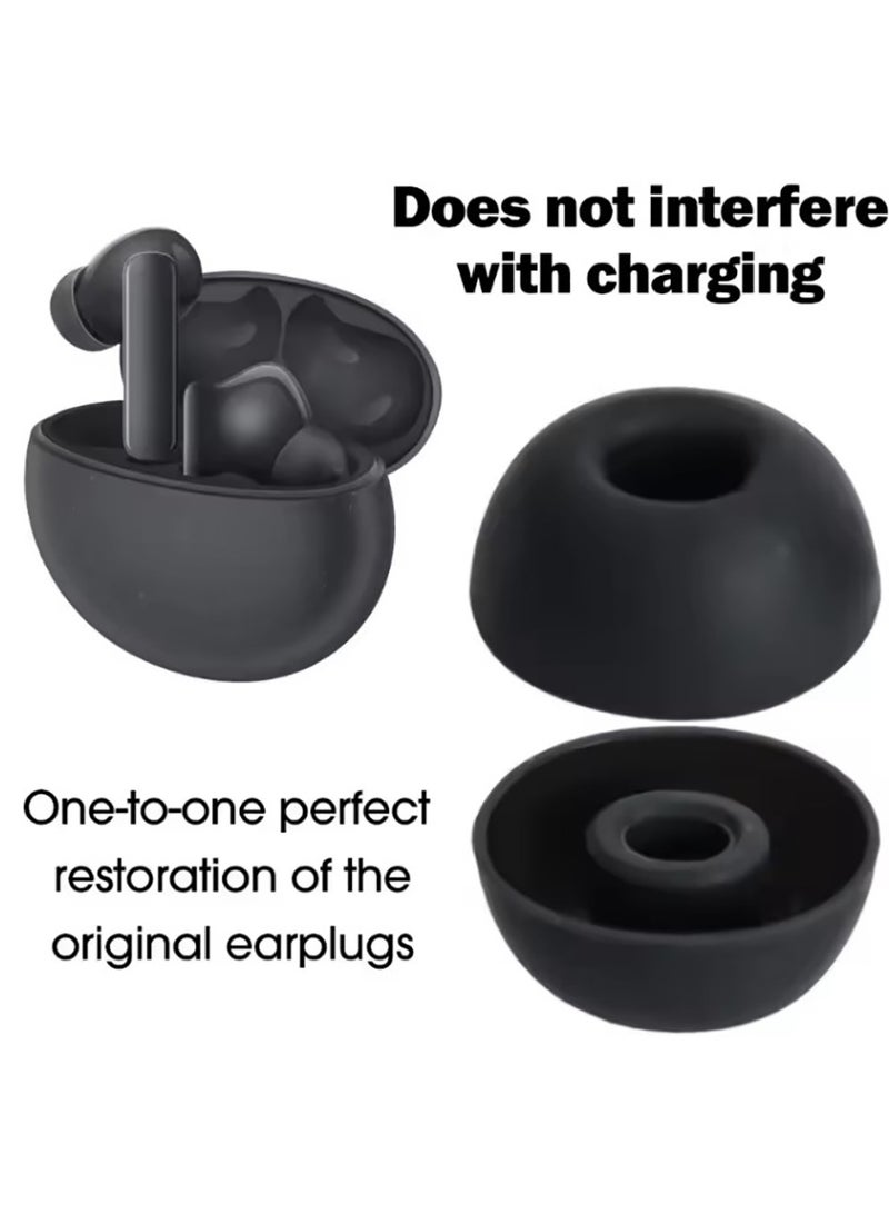 Replacement Ear Caps Cover Compatible with Huawei Freebuds 6i/5i/4i Eartips, Soft Silicone Ear Tips Earbuds Cushions Tip Covers,3 Sizes 3 Pairs  - Image 5