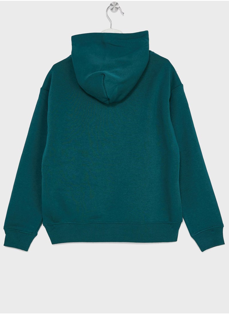 Calvin Klein Jeans - Kids Graphic Hoodie - Image 1