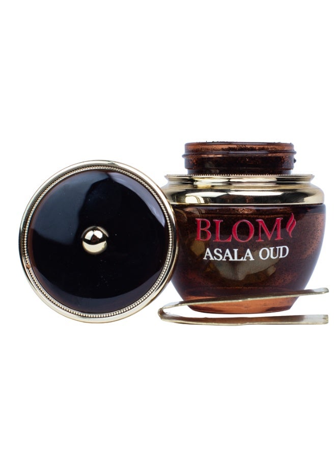 بلوم بخور أصالة العود 50 جرام من بلوم | بخور فاخر – دخون ومعمول من أجود أنواع العود للمنازل والمناسبات يدوم حتى 24 ساعة - Image 4