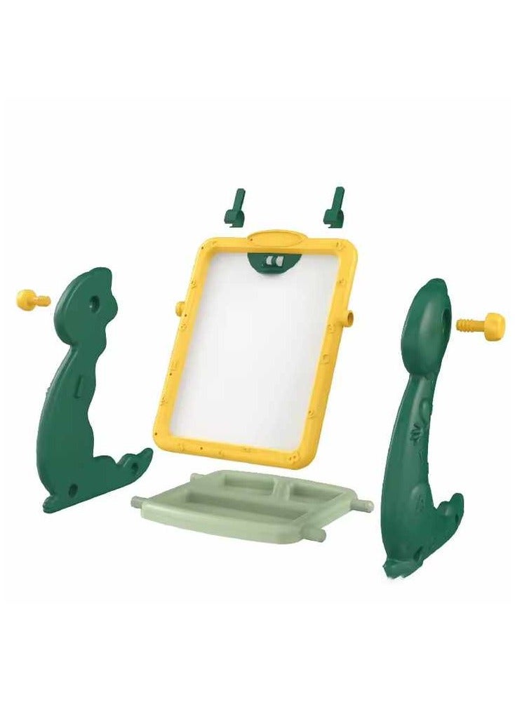TOY GARDEN Dino Drawing Board ,Magnetic Dinosaur Colored Graffiti Erasable Stand Children’s Drawing Board , Children's Magnetic Drawing Board Magnetic Writing Board Colorful Doodles Home Erasable Stand Type Drawing Great Gift for Kids - Image 3