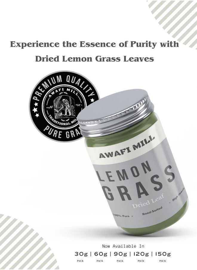 Awafi Mill Awafi Mill Premium Quality Lemongrass Leaves | Natural Aromatic Flavor  - Image 4
