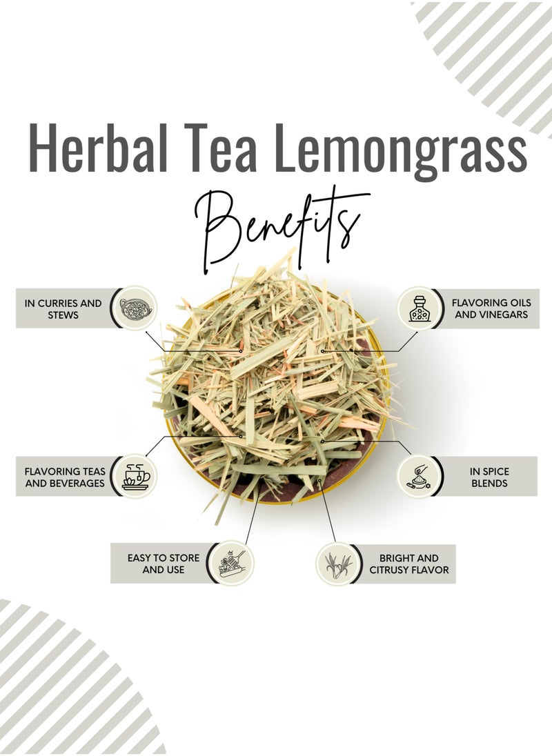 Awafi Mill Awafi Mill Premium Quality Lemongrass Leaves | Natural Aromatic Flavor  - Image 3