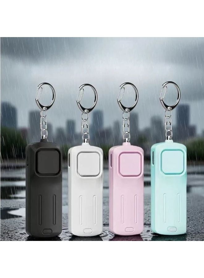 Pink Personal Safety Alarm Keychain Compact Durable Portable Emergency Device - Image 2