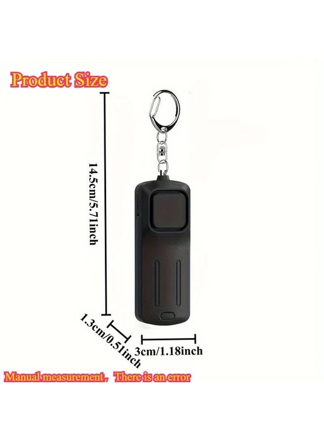 Pink Personal Safety Alarm Keychain Compact Durable Portable Emergency Device - Image 3