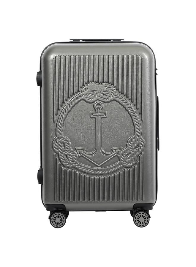 Biggdesign Ocean Carry On Luggage with Spinner Wheel, Grey 20 Inch - Image 1