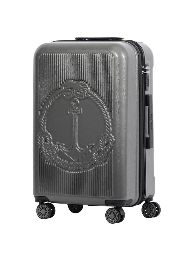 Biggdesign Ocean Carry On Luggage with Spinner Wheel, Grey 20 Inch - Image 2