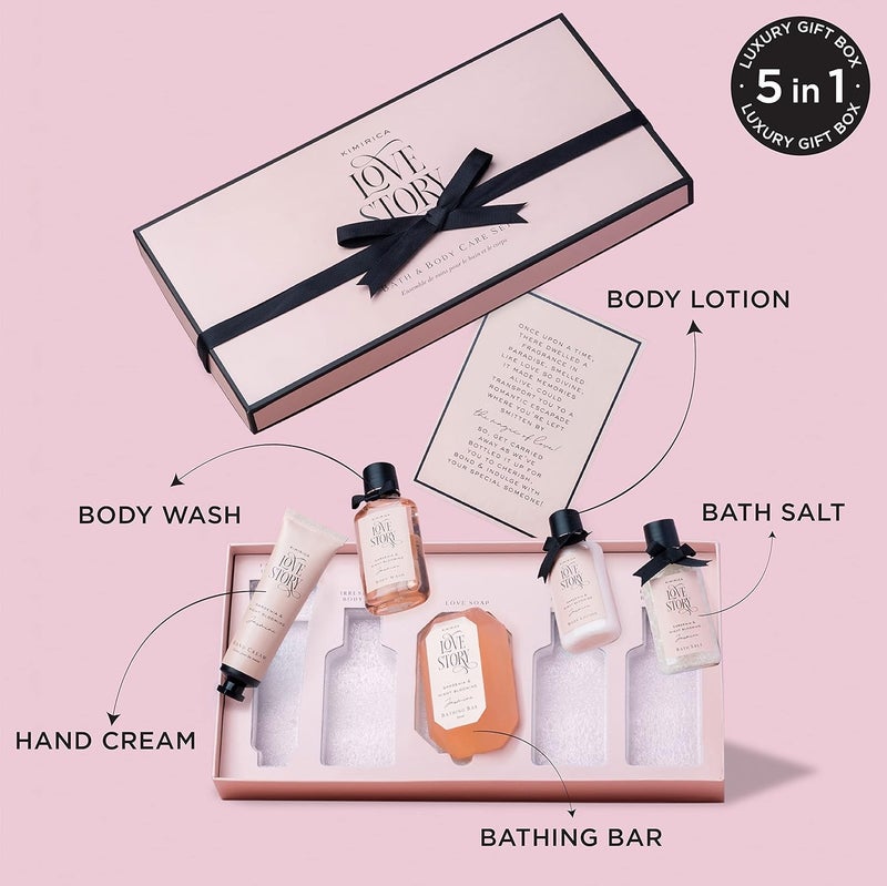 Kimirica Luxuriously Crafted Gift Set For Women and Men Pampering Kit for Marriage Anniversary Best Gift For Birthday 100 Vegan - Image 3