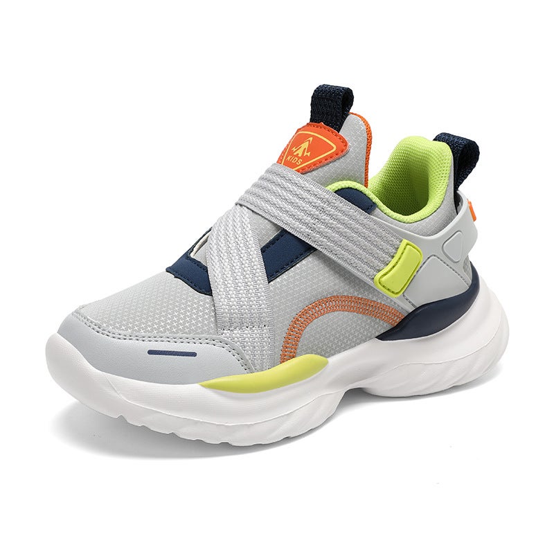Brand Children'S Shoes, Children'S Sports Shoes, New Mesh Breathable Non-Slip Casual Running Shoes, Girls' Shoes - Image 1