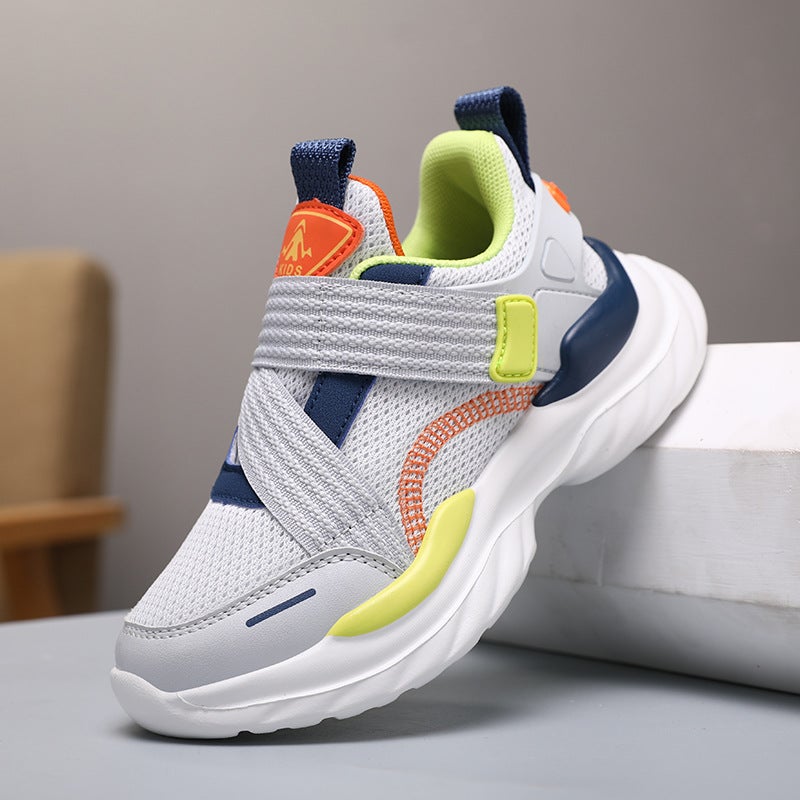 Brand Children'S Shoes, Children'S Sports Shoes, New Mesh Breathable Non-Slip Casual Running Shoes, Girls' Shoes - Image 2