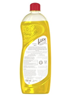 Lux LUX Dishwash Liquid, for sparkling clean dishes, Lemon, tough on grease, mild on hands, 2 x 750ml  - Image 2