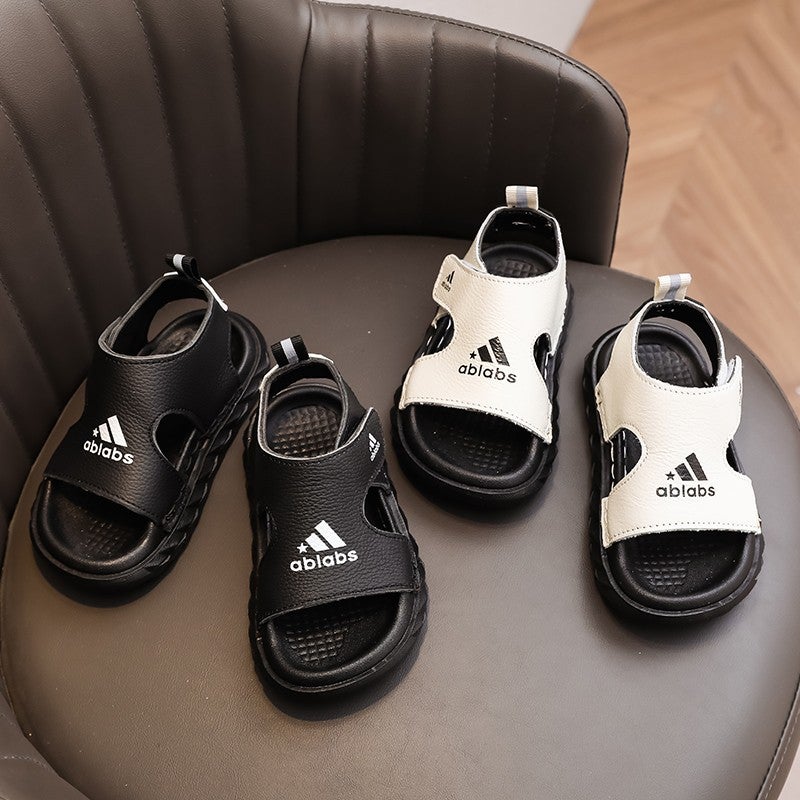 Children'S Sandals 2025 Boys' Casual Beach Shoes Girls' Fashionable Comfortable Small And Middle-Aged Baby Shoes Trendy - Image 3