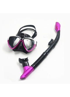 Arabest Snorkel Set,Panoramic Wide View,Anti-Fog Scuba Diving Mask,Professional Snorkeling Gear  - Image 1