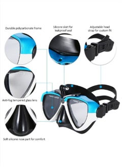 Arabest Snorkel Set,Panoramic Wide View,Anti-Fog Scuba Diving Mask,Professional Snorkeling Gear  - Image 4