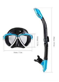 Arabest Snorkel Set,Panoramic Wide View,Anti-Fog Scuba Diving Mask,Professional Snorkeling Gear  - Image 5