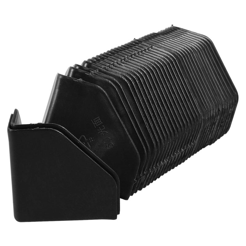 50 Pcs Plastic Furniture Corner Guards 60x60x60x2mm Smooth Edge Protectors For Shipping Boxes And Table Safety - Image 2