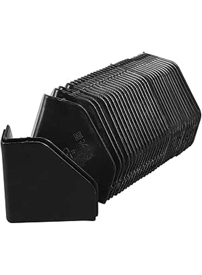 50 Pcs Plastic Furniture Corner Guards 60x60x60x2mm Smooth Edge Protectors For Shipping Boxes And Table Safety - Image 1
