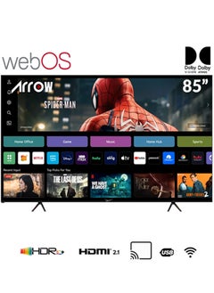 ARRQW 85 Inch 4K UHD LED TV , Webos TV with Magic Remote | RO-85LPW  - Image 1
