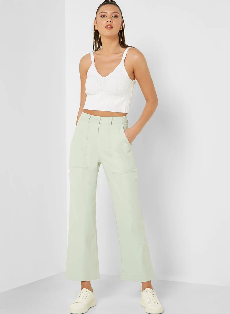 Ginger Utility Plain Pants