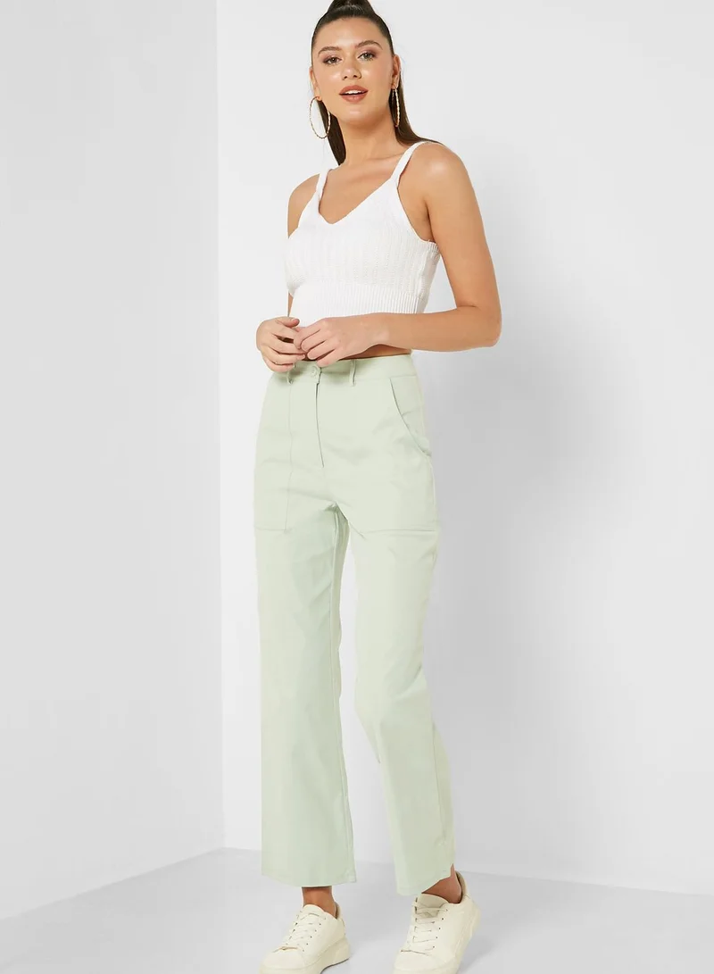 Ginger Utility Plain Pants