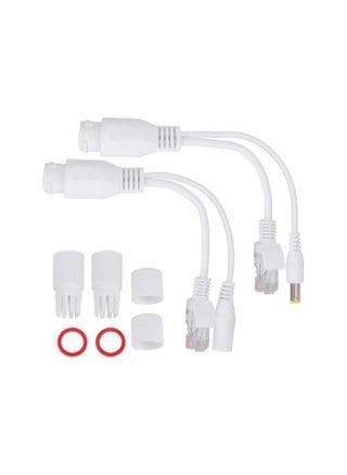 12V PoE Compatibility Adapter, Power Over Ethernet Passive POE Adapter Cable Splitter Waterproof for Surveillance Camera(White) - pzsku/ZACB50D265403E1AA35D4Z/45/_/1734610108/a24be0c2-f5b9-46c1-9724-5aec385b21b5