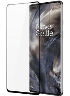 DUX DUCIS 9D Tempered Glass Screen Protector, Designed for OnePlus Nord, Medium Alumina Glass Film Full Glue HD Clear Phone Screen Protector - Black