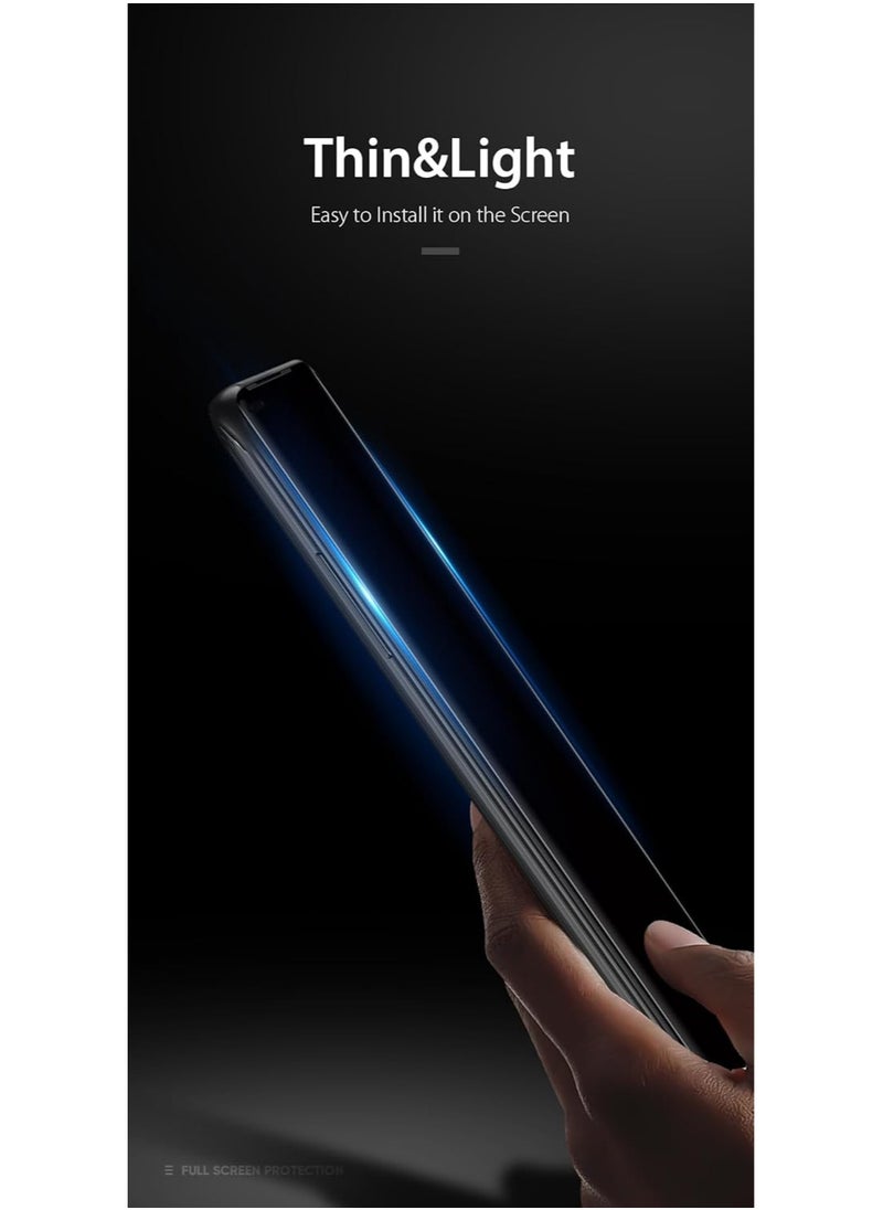DUX DUCIS - DUX DUCIS 9D Tempered Glass Screen Protector, Designed for OnePlus Nord, Medium Alumina Glass Film Full Glue HD Clear Phone Screen Protector - Black - Image 1