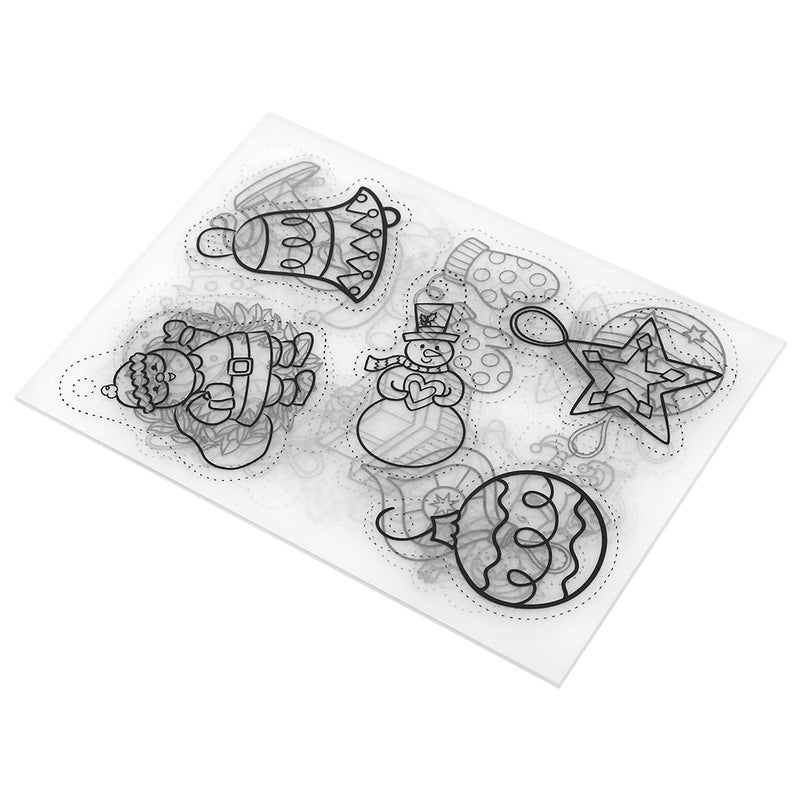 12Pcs Heat Shrink Sheets Christmas Set Small Patterned DIY HandMade Accessories - Image 5