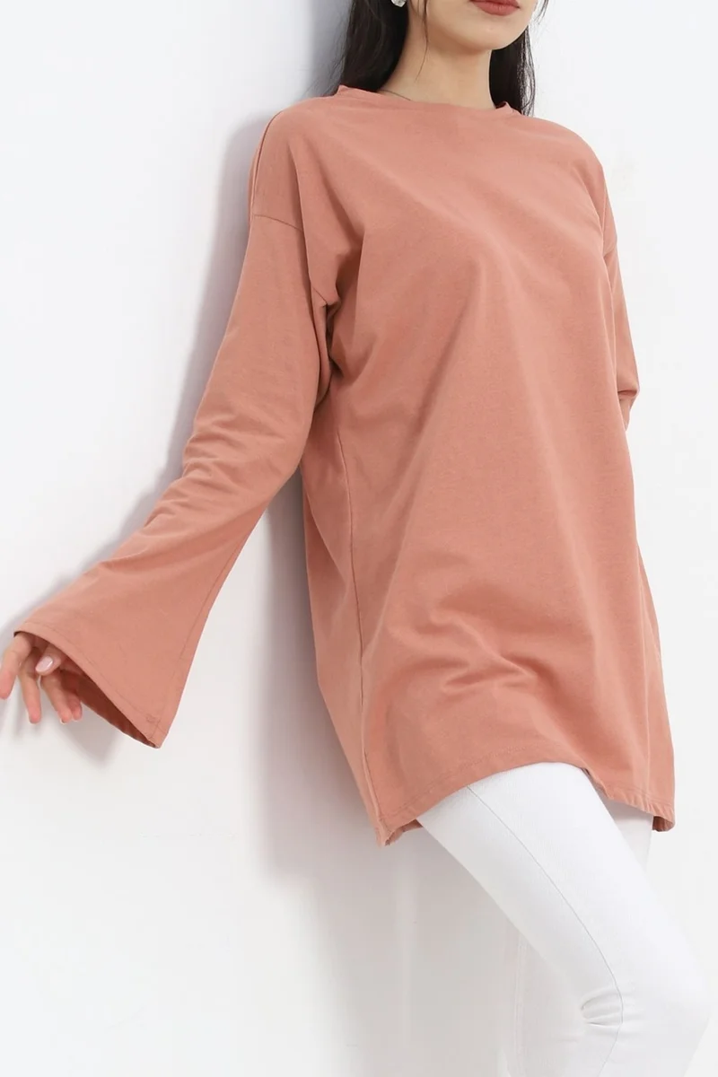 Nateli Spanish Sleeve Supreme Tunic Dark Salmon - 20214.1567.
