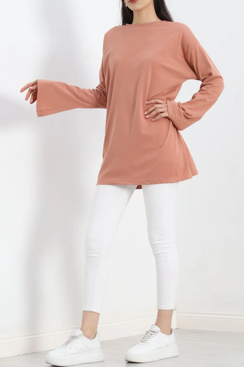 Nateli Spanish Sleeve Supreme Tunic Dark Salmon - 20214.1567.