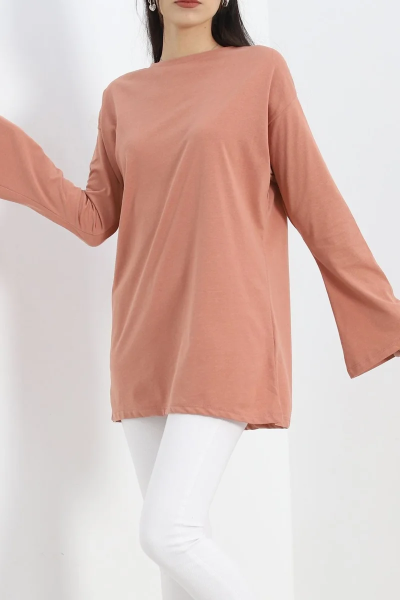 Nateli Spanish Sleeve Supreme Tunic Dark Salmon - 20214.1567.