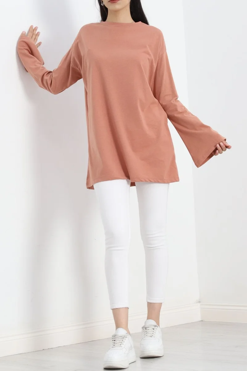 Nateli Spanish Sleeve Supreme Tunic Dark Salmon - 20214.1567.