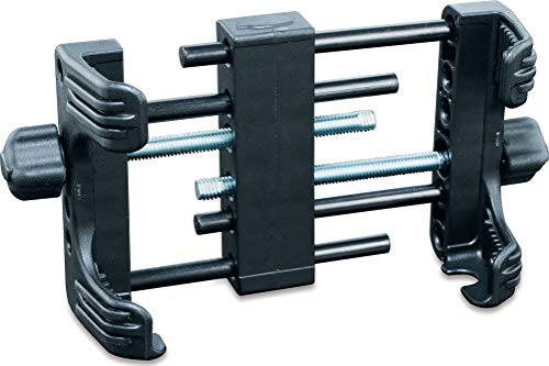 Kuryakyn 1694 Motorcycle Handlebar Accessory: Tech-Connect Cradle GPS Device/Phone Holder Mount, Large , Black - Image 3